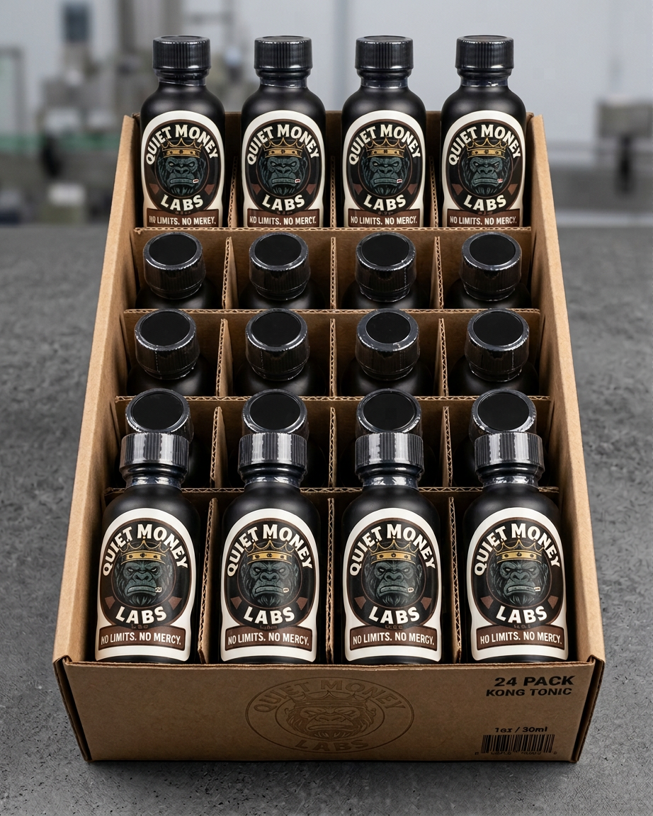 Quiet Money Kong Tonic Case (24 Bottles)
